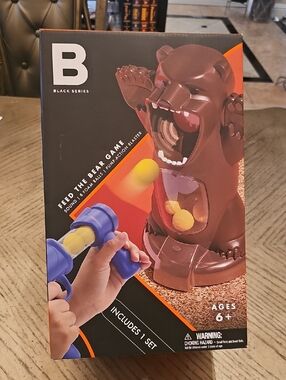 Feed The Bear Game Black Series NWT